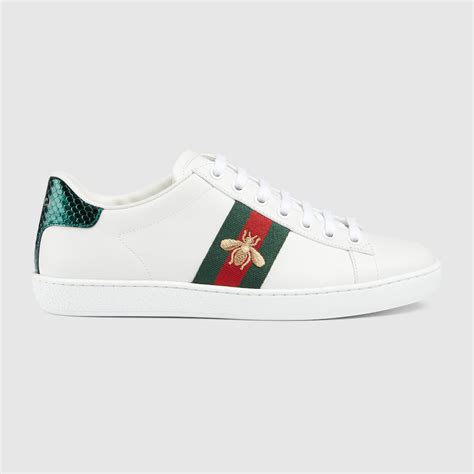 original gucci bee sneakers.